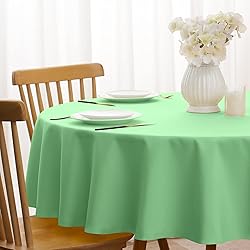 Softalker Round Tablecloth, Waterproof & Stain
