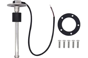 OXCANO 240-33 ohms 7"(180mm) Fuel Sending Unit Marine for Boat Car Fuel Tank Sender Stainless Steel Fuel Gas Sender Water Level Sensor Marine Fuel Gauge Sending Unit Truck