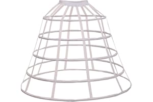 GRACEART Victorian Dress Pannier Hoop Skirt Bustle Cage Skirt