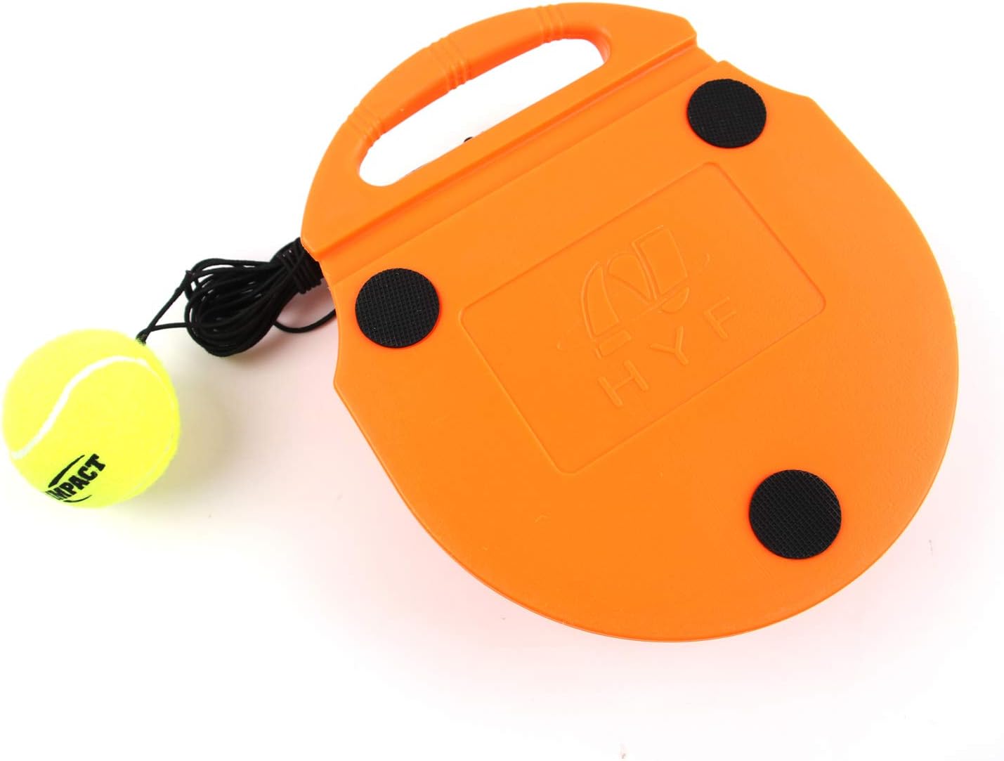 Pro Impact Tennis Trainer Rebounder Ball, Trainer Cemented Baseboard with Rope, Perfect Solo Tennis Trainer : Sports & Outdoors
