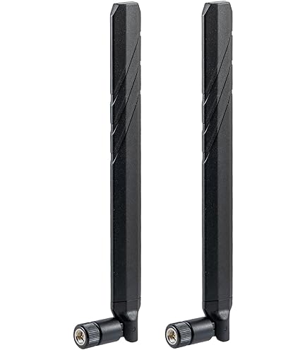 Antenna Esterna Omnidirezionale 12dBi Con Cavo 5m E Connettore SMA Maschio – Per Router WiFi E Modem 4G/5G, Impermeabile