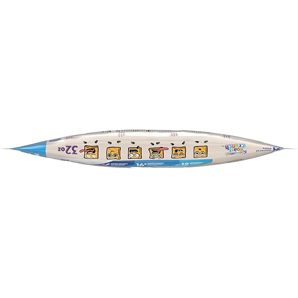 CINNAMON TOAST CRUNCH BREAKFAST CEREAL, CRISPY CINNAMON CEREAL, VALUE BAG, 32 OZ
