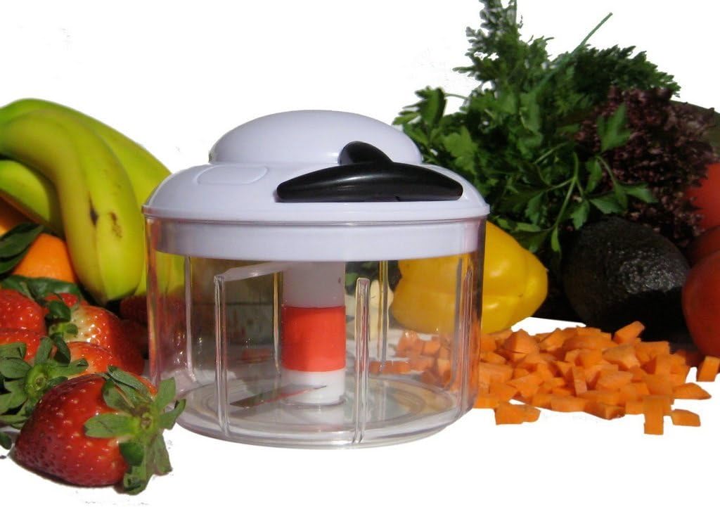 Amazon Com Starfrit Multi Function Swizzz Prozzz Manual Food Chopper Kitchen Dining
