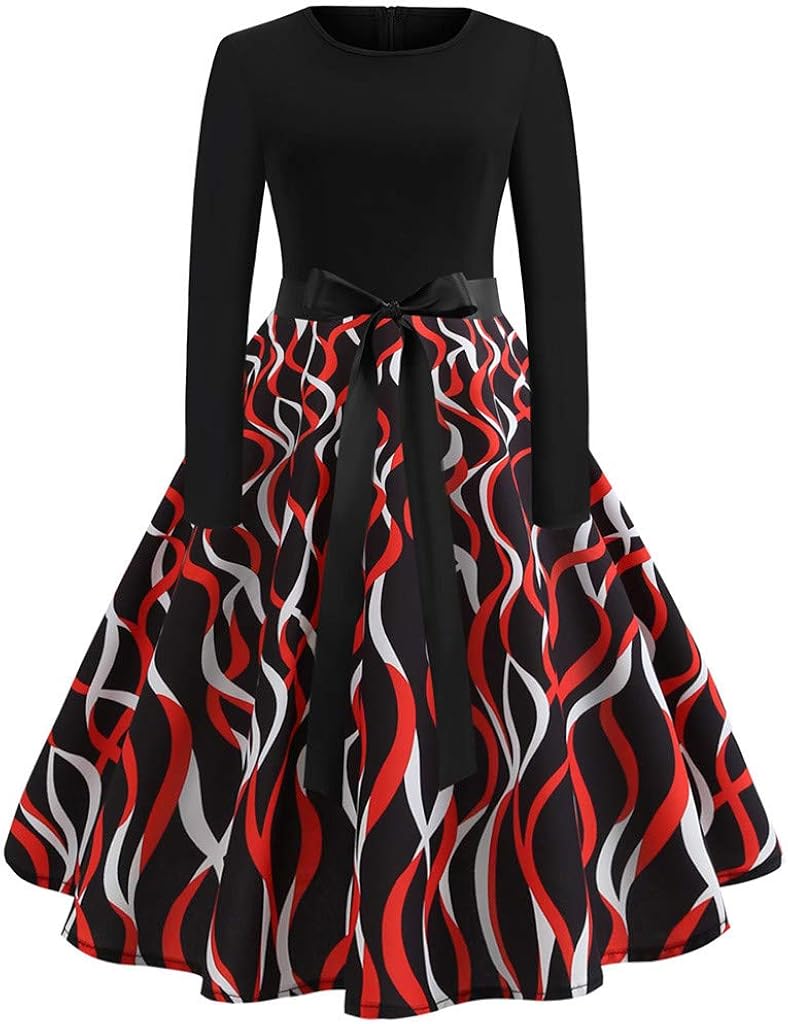 💃Cocktailkleider für Damen💃, Plot Retro Frauen 1950er ...
