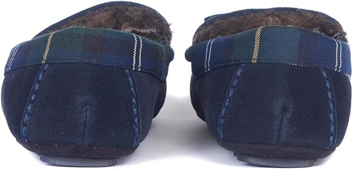 barbour tueart slippers navy