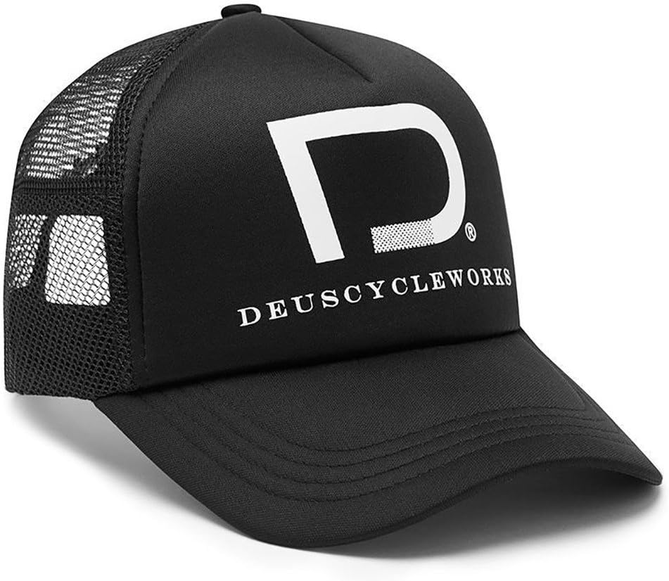 DEUS turnstile Trucker Black cappellino PE18