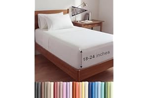 Extra Deep Twin XL Sheet Set - 4 Piece Breathable & Cooling Sheets - Hotel Luxury Bed Sheets Set - Easy & Secure Fit - Soft, 
