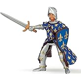 Papo Blue Prince Philippe Figurine Toy, Fantasy Collection, Kids Ages 3+ | Creative play in a royal world | hand-painted | a piece to display and collect | an original gift idea for girls and boys too