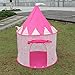 Babrit Play Tent for Kids Indoor or Outdoor Fairy Tale Castle Pink Children Playhouse