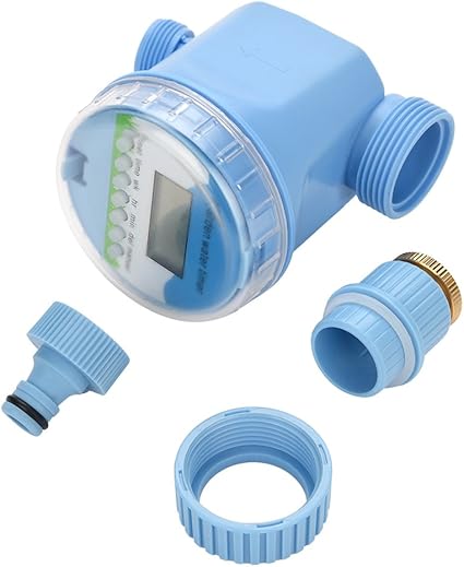 Amazon Co Jp 散水タイマー 電子制御 蛇口タイマー 自動散水タイマー 自動水遣りタイマー 水やりタイマー レインセンサー 電池式 芝生 花 鉢植え 畑用 節水 灌漑 庭 ガーデン ホーム キッチン