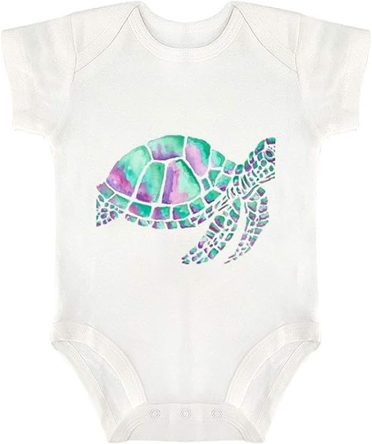 Baby Onesie Rosa und Blaugrün Baby Body Lustig Neugeborenen Einteiler