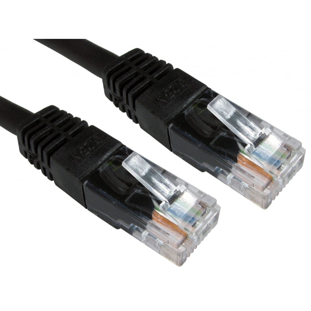 ALIDA SYSTEMS 10 m Cat6 Ethernet Cable, High Speed and Reliable - Black