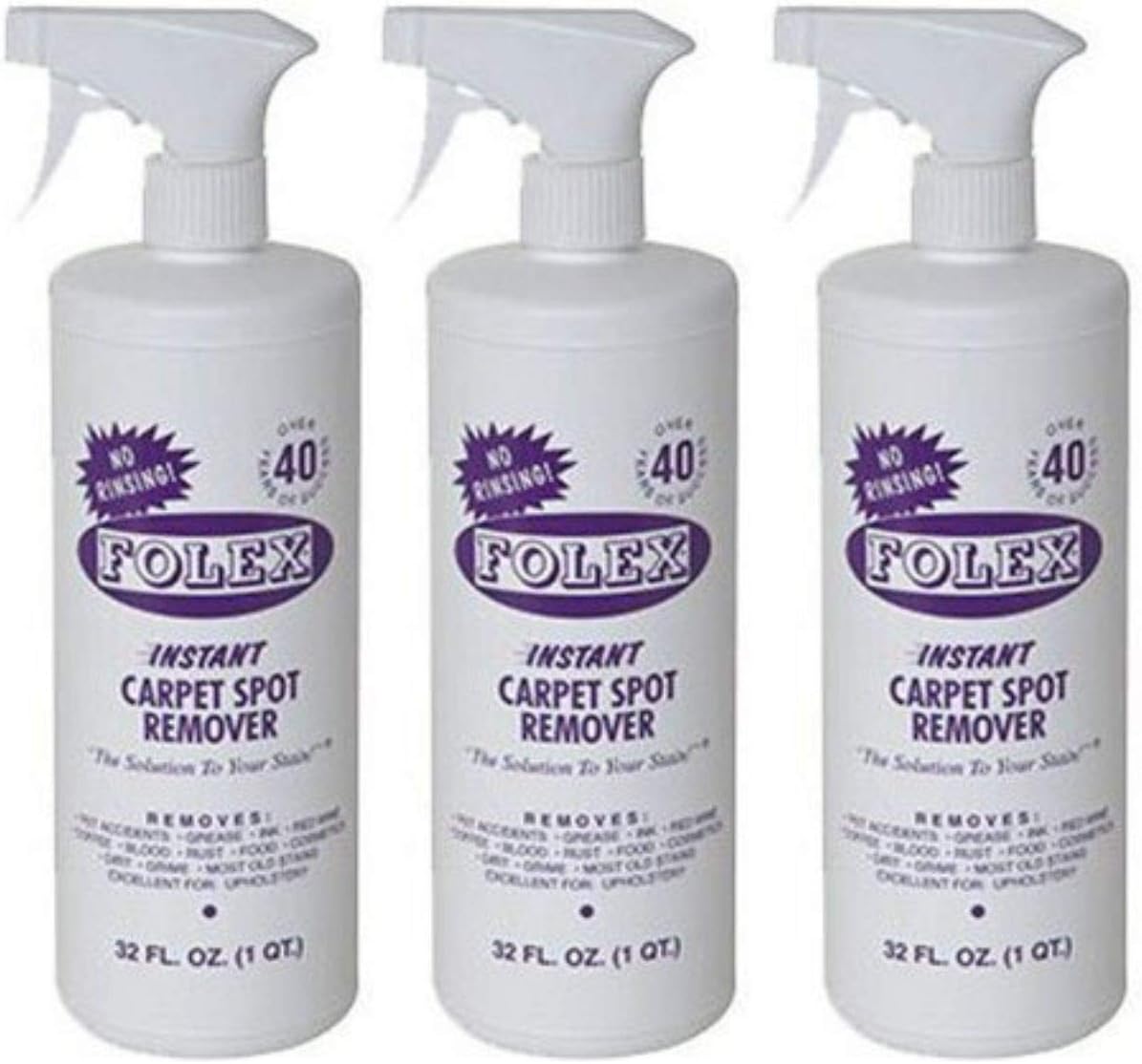 Folex Carpet Spot Remover, 32 oz (3)