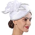 FORBUSITE Fascinators Hat for Women Church Tea Party Headband Derby Wedding Cocktail Hat