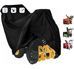 FLYMEI Snow Blower Cover Heavy Duty 600D Snowblower