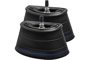 2PCS 2.50/2.75-10(70/100-10) TR4 Straight Valve Stem Heavy Duty Butyl Rubber Motorcycle Inner Tubes Compatible with 2.50-10 2