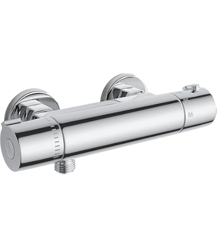Brass Thermostatic Mixing Valve Constant Water Temperature Shower - View #8