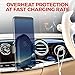 Wireless Car Charger Mount - 10W Fast Qi Car Charger Holder For iPhone X 8 Samsung Galaxy S9 S8 S7 LG Premium Charge Stand Cars Kit With QC3.0 Quick Gravity Dock and Best Q1 Cell Phone Air Vent Set