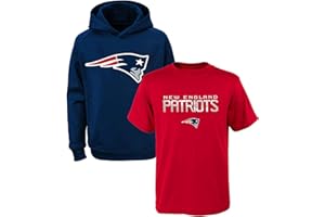 OUTERSTUFF NFL Youth 8-20 Polyester Performance Primary Logo Hoodie & T-Shirt 2 Pack Set