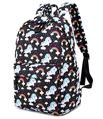 1 Lightweight+Unicorn+Elementary+Backpacks+Bookbag
