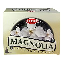 Magnolia Incense Cones and Cone Incense Burner