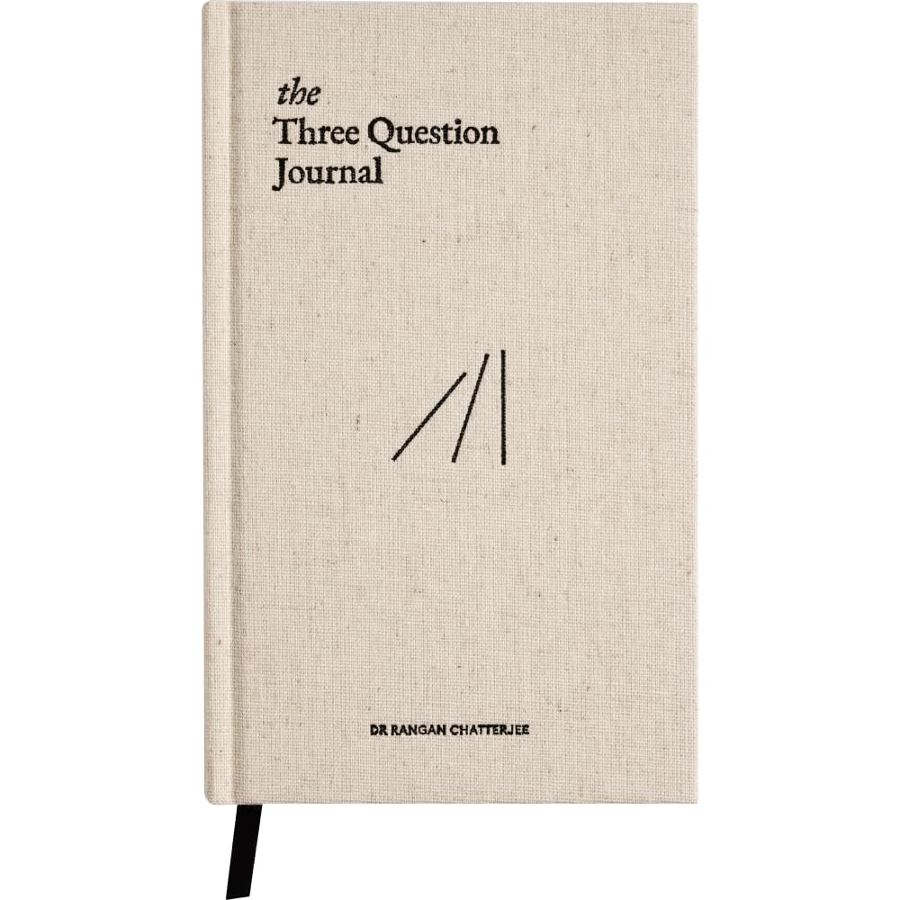 Intelligent Change The Three Question Journal by Dr. Rangan Chatterjee (Off-white)