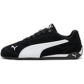 PUMA Mens Replicatch Suede Lace Up Sneakers Shoes Casual - Black