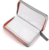 LIOVODE 96 Capacity CD Case Holder Storage Organizer Orange view 4