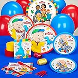 Caillou Party Supplies - Standard Party Pack for 16