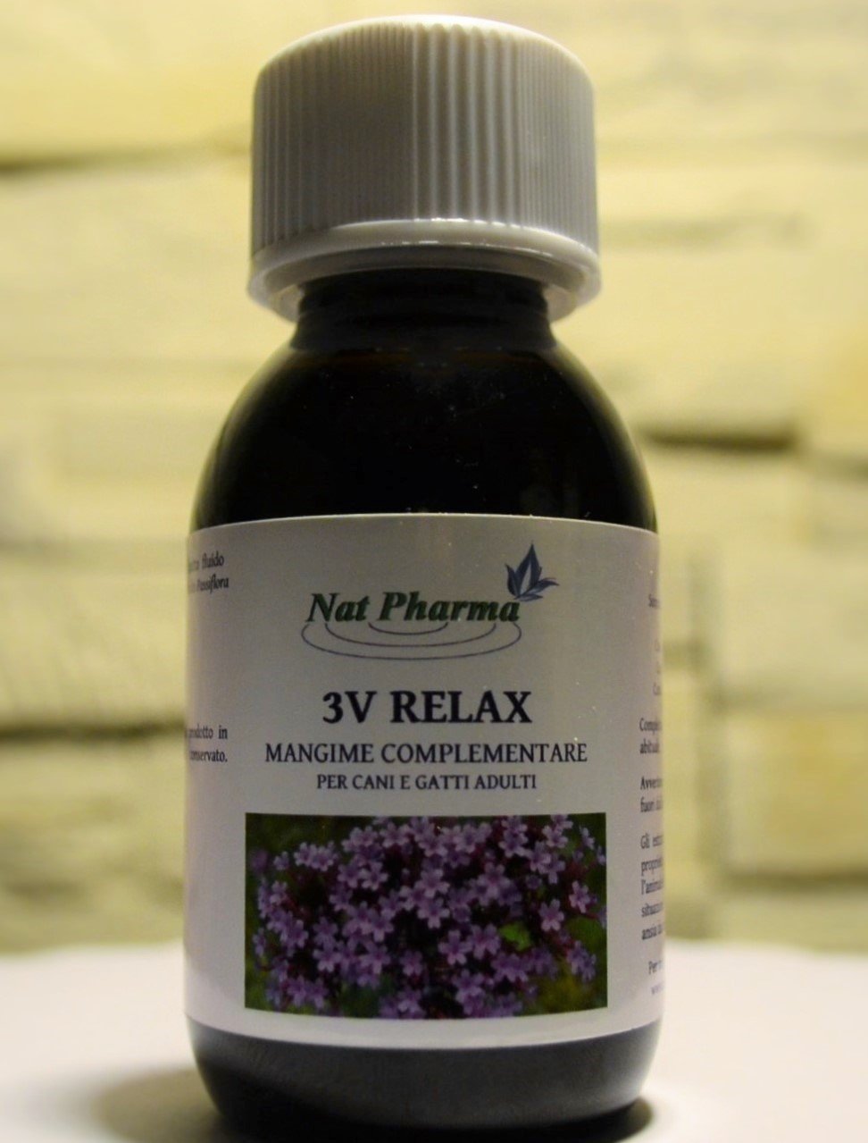 3V RELAX 50ml Natural Tranquillante for dogs and cats for a relaxing