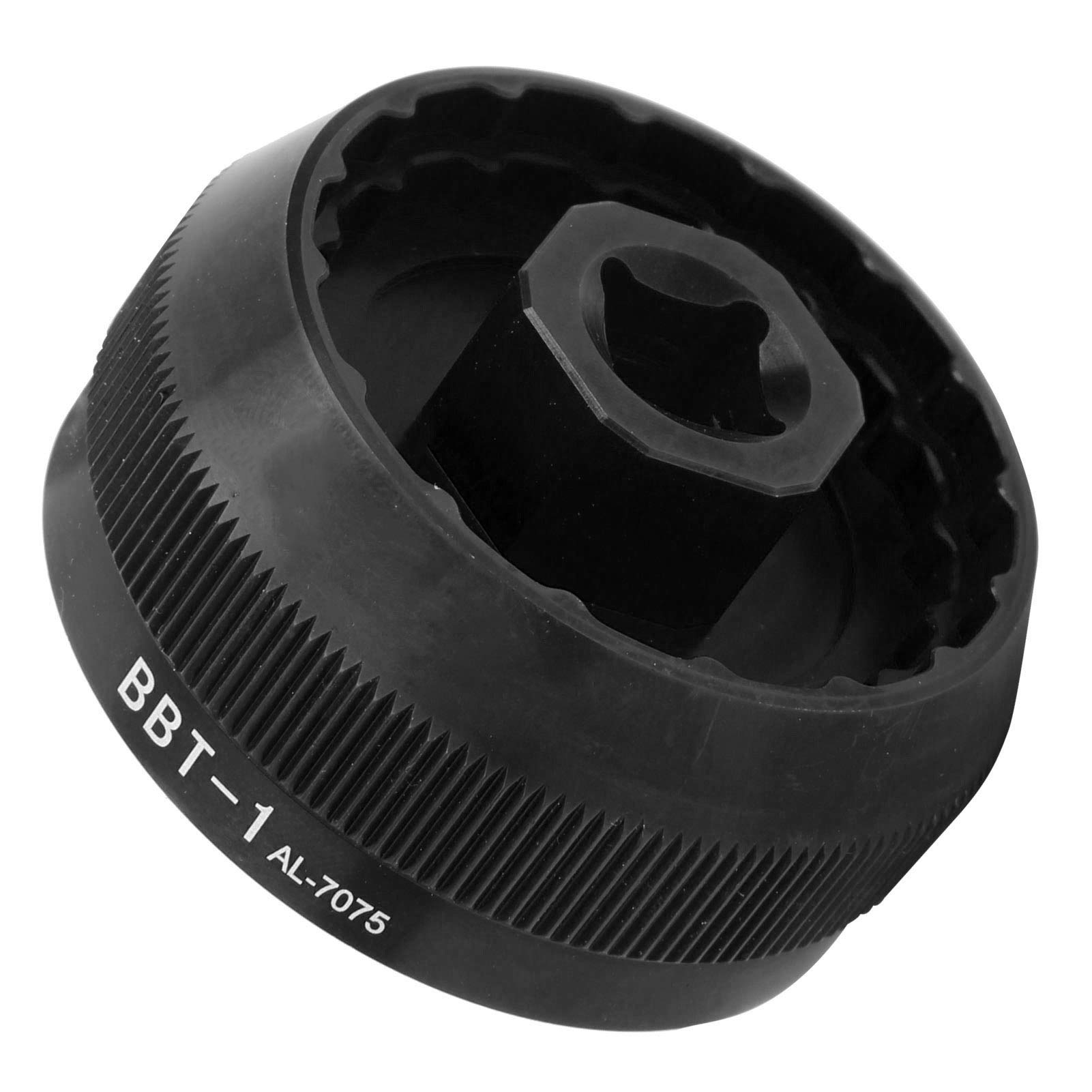 Oumefar Aluminum Alloy Bike Bottom Bracket Cup Tool Good Compatibility, Durable, 2 Colors with BB91 BB109 BB30SH BB86-30 SM-BB52 SM-BBR60 MT800 SM-BB93 BB9000 BB9100 (Black)
