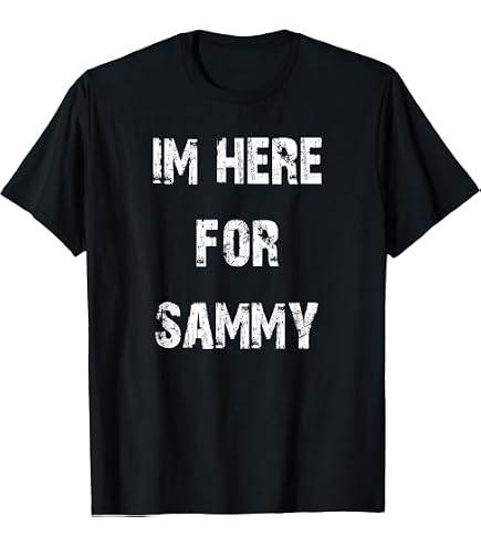 Amazon.com: Sammy Personalized Name Retro Sammy Birthday Quote T