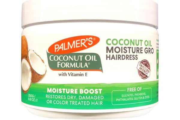 Palmer's Coconut Oil Formula Coconut Oil Moisture Gro Hairdress, 8.8 Oz