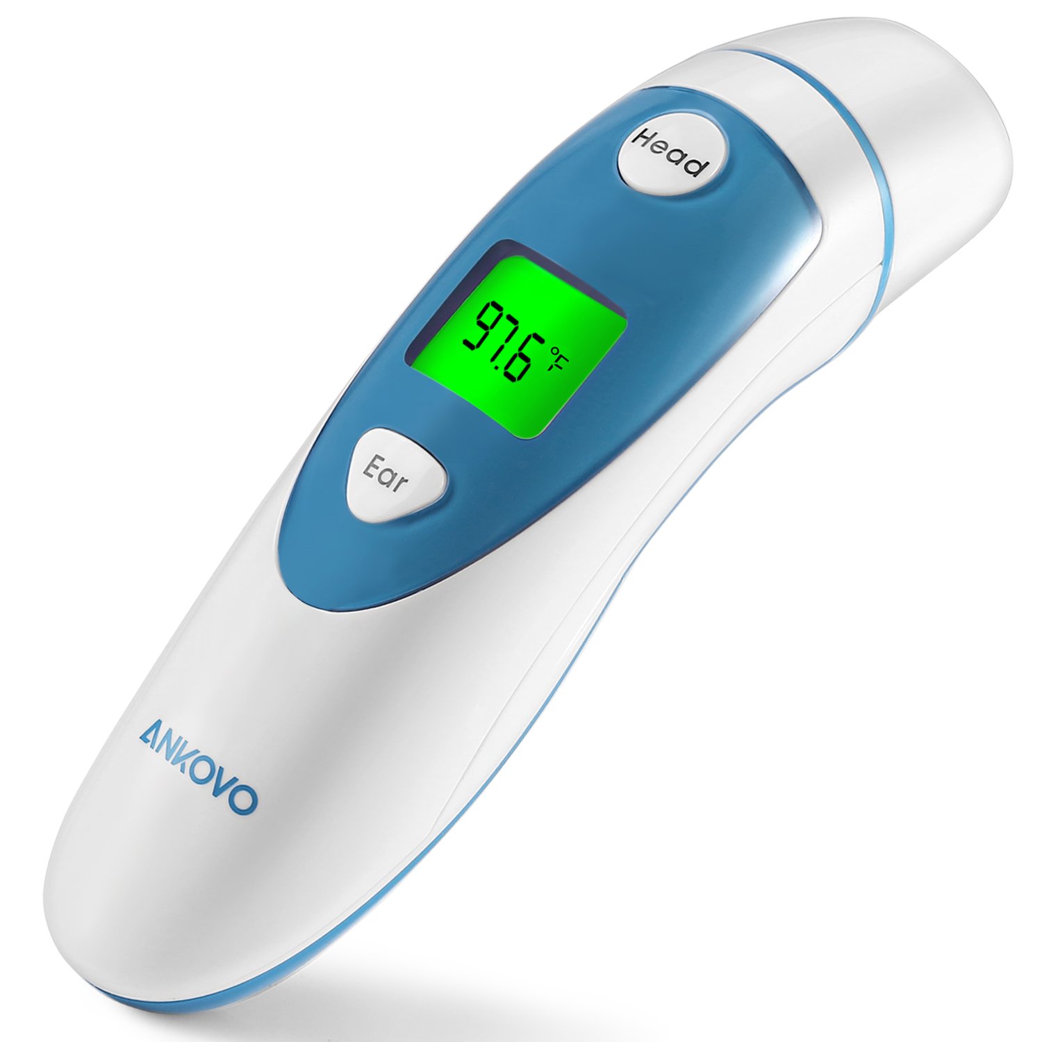 ANKOVO Thermometer For Fever Digital Medical Infrared Forehead and Ear  Thermometer for Baby,Kids and