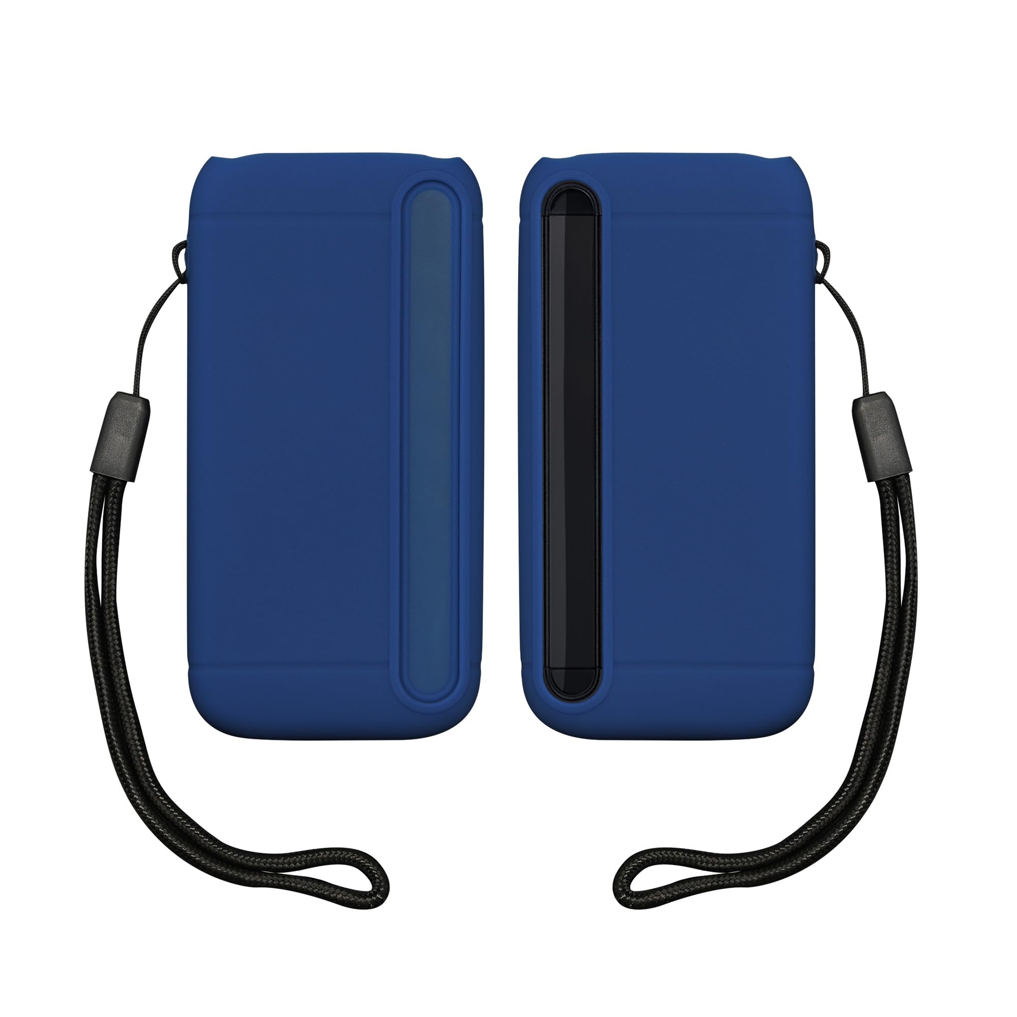 kwmobile Silicone Case Compatible with Crucial X8 SSD - Case Protective Cover for SSD Drive - Blue