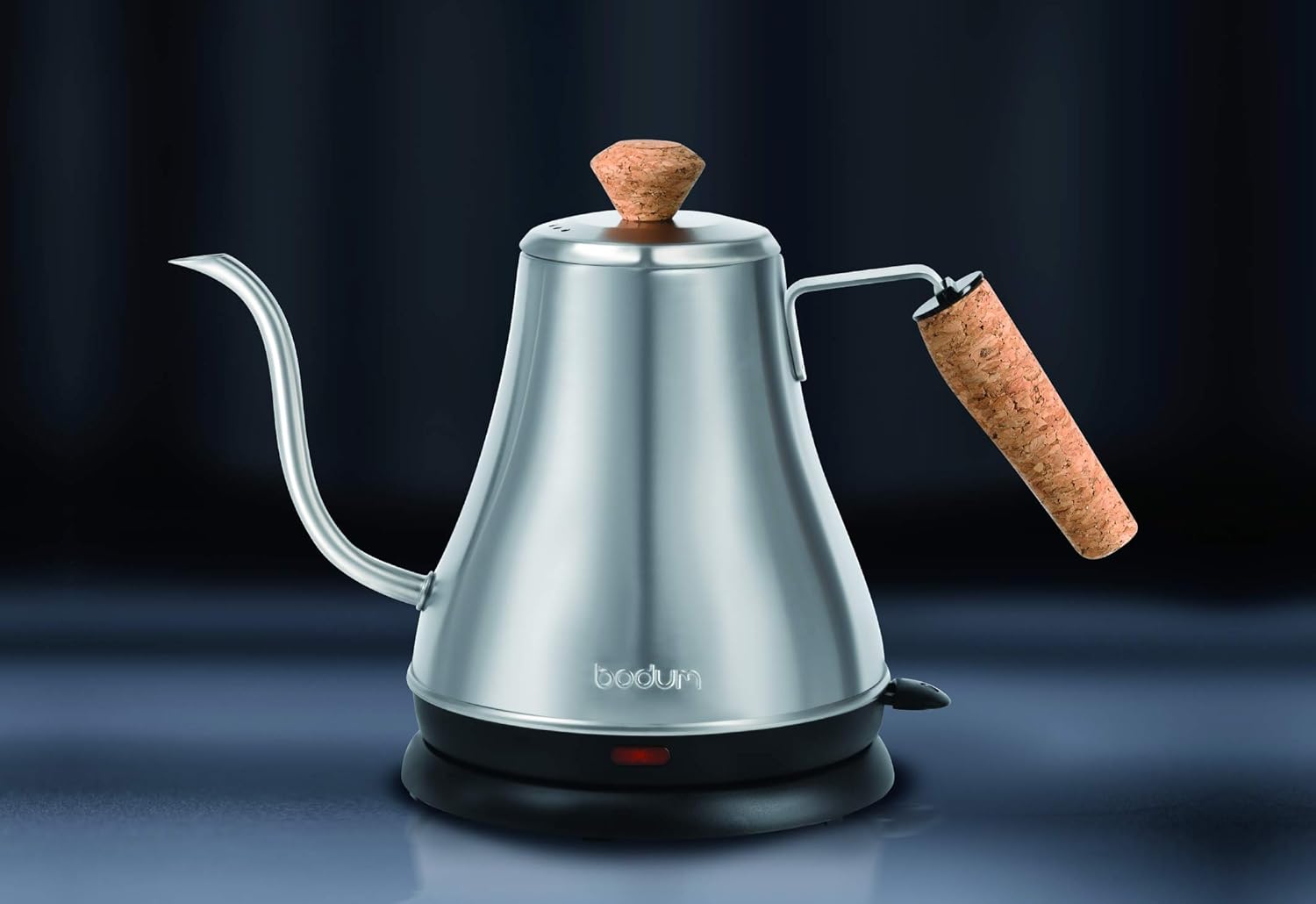 Bodum 11883-259US Melior Gooseneck Electric Water Kettle, 27 Ounces, Matte Black: Kitchen & Dining