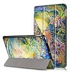 iPad Pro 10.5 Folio Case - SAVYOU Slim Shell Ultra Lightweight Stand Smart Protective Cover with Auto Sleep / Wake Feature for Apple iPad Pro 10.5 Inch 2017 Released Tablet