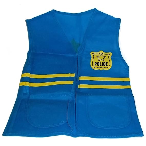 Fun Express Kids One Size NonWoven Costume Police Vest