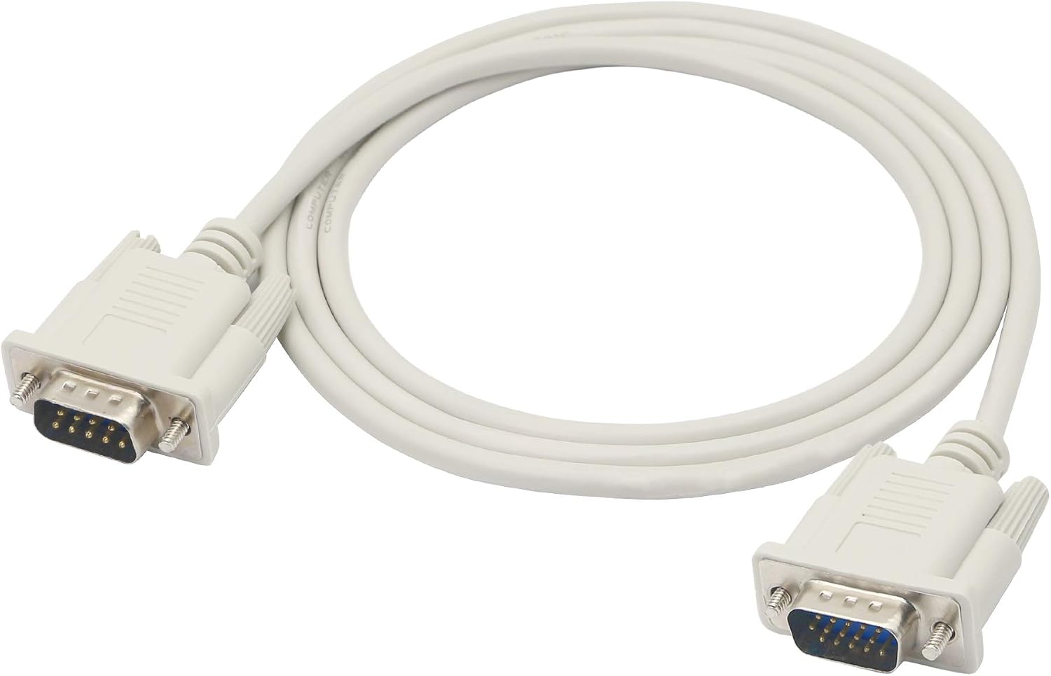 PNGKNYOCN DB9 to VGA Cable DB9 9 Pin Male to VGA Video 15 Pin Male Serial Cable RS232 to VGA Adapter Cable,for Computer,Printers - Image 3