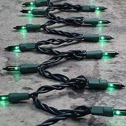 GLOWNOVA Green Wire,Green,Incandescent Bulb 100