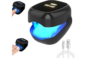 LAORICI Nail Fungus Laser Treatment Led Light Device-For Nail Fungal Infections, Helping To Restore Nail Health And Significantly Improve Symptoms Such As Nail Deformation And Painful Walking (Black)