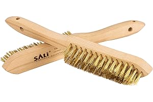 SALI Wire Brushes for Cleaning Rust Removal Heavy Duty Steel Brush Tool for Automotive,Paint , Welding Slag,Household Clean 1