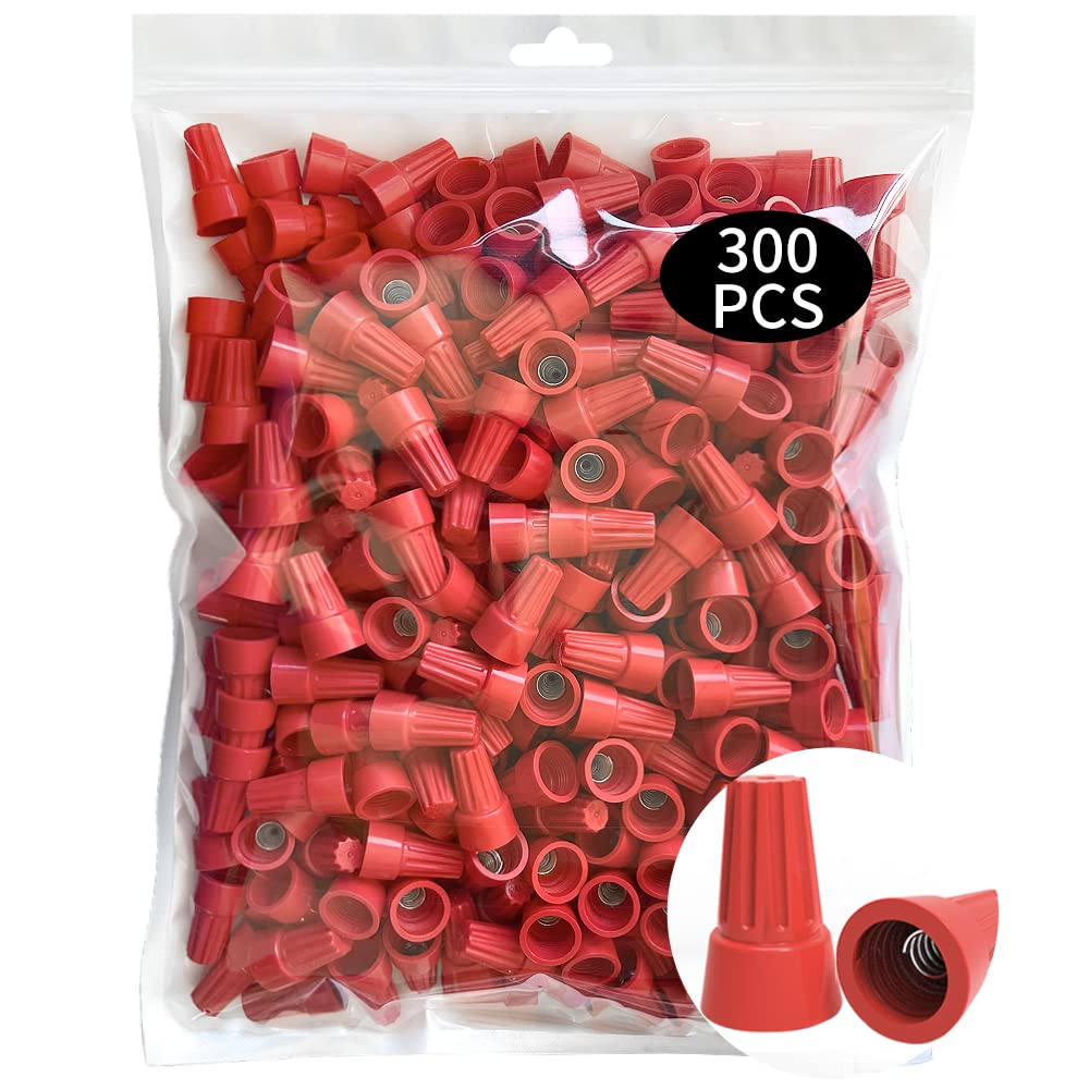 Electrical Wire Connector (18-8 AWG (Red))