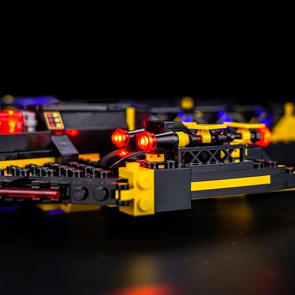 HILIGHTING UPGRADED LED LIGHT KIT COMPATIBLE WITH LEGO BLACKTRON RENEGADE BUILDING SET, LIGHTS DECORATION COMPATIBLE WITH LEGO 10355 (MODEL NOT INCLUDED)