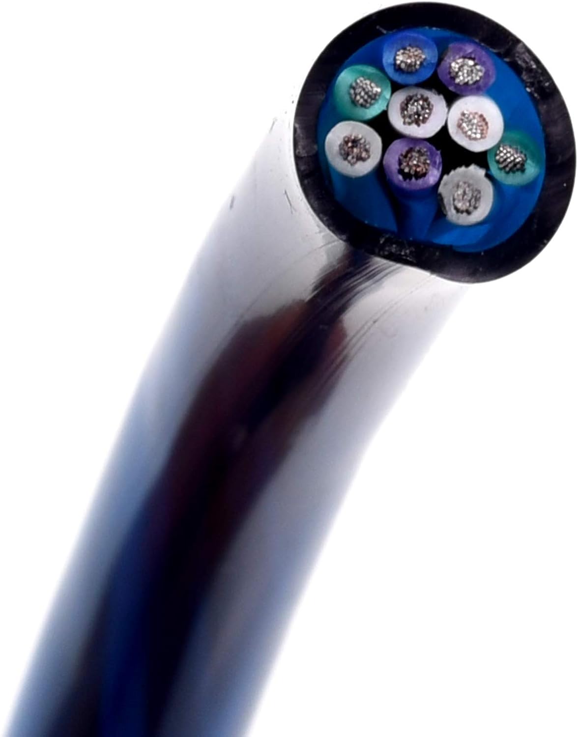 Conext Link MSC918-20 20 Feet 9 Conductors Blue Speed Wire Primary Wire Speaker Cable 18 AWG Gauge GA 100% OFC Copper Stranded Trailer: Electronics