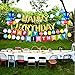 Super-Size Birthday Party Decorations Supplies All-in-One Pack with Foil Balloons, Happy Birthday Balloons, Happy Birthday Banners by Gifts2U