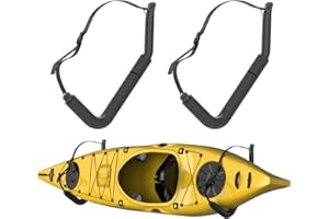 UNITEDPOWER Kayak Storage Racks, Heavy Duty Garage Hangers, Jumbo Wall Hooks for Canoe, Ladder, Bicycle, Folding Chairs, Surfboard, Snowboard, Hose and Tools