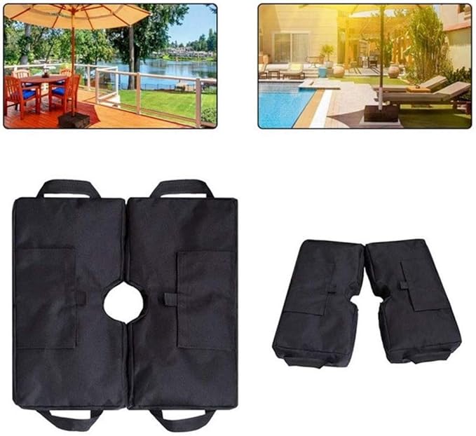 Amazon Com Biyll Detachable Umbrella Base Square Weight Bag Detachable Umbrella Base Weight Bags Parasol Stand Bag Portable Weatherproof Umbrella Stand Heavy Duty Sand Bags Base For Outdoor Terrace Sports Outdoors