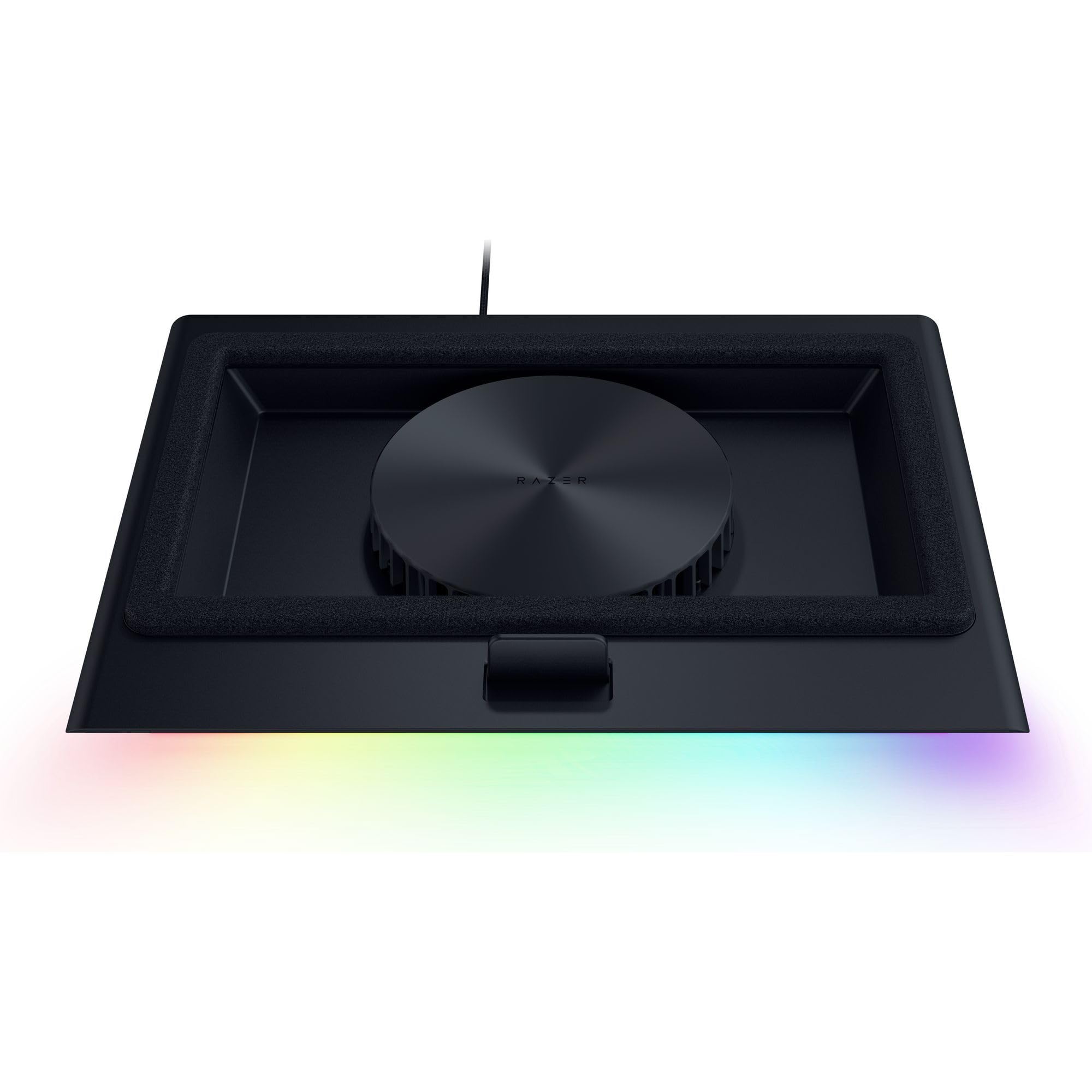Razer Laptop Cooling Pad: Adaptive Smart - Intelligent Fan Control - Airtight Pressure Chamber - Fits Most Laptops & Macbooks 14” to 18