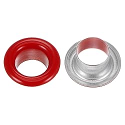 HARFINGTON 200 Set Color Round Grommets 6mm